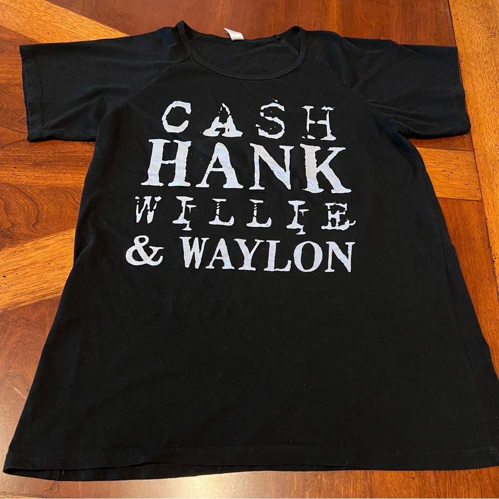 Ladies ‘Cash Hank Willie & Waylon’ T-Shirt